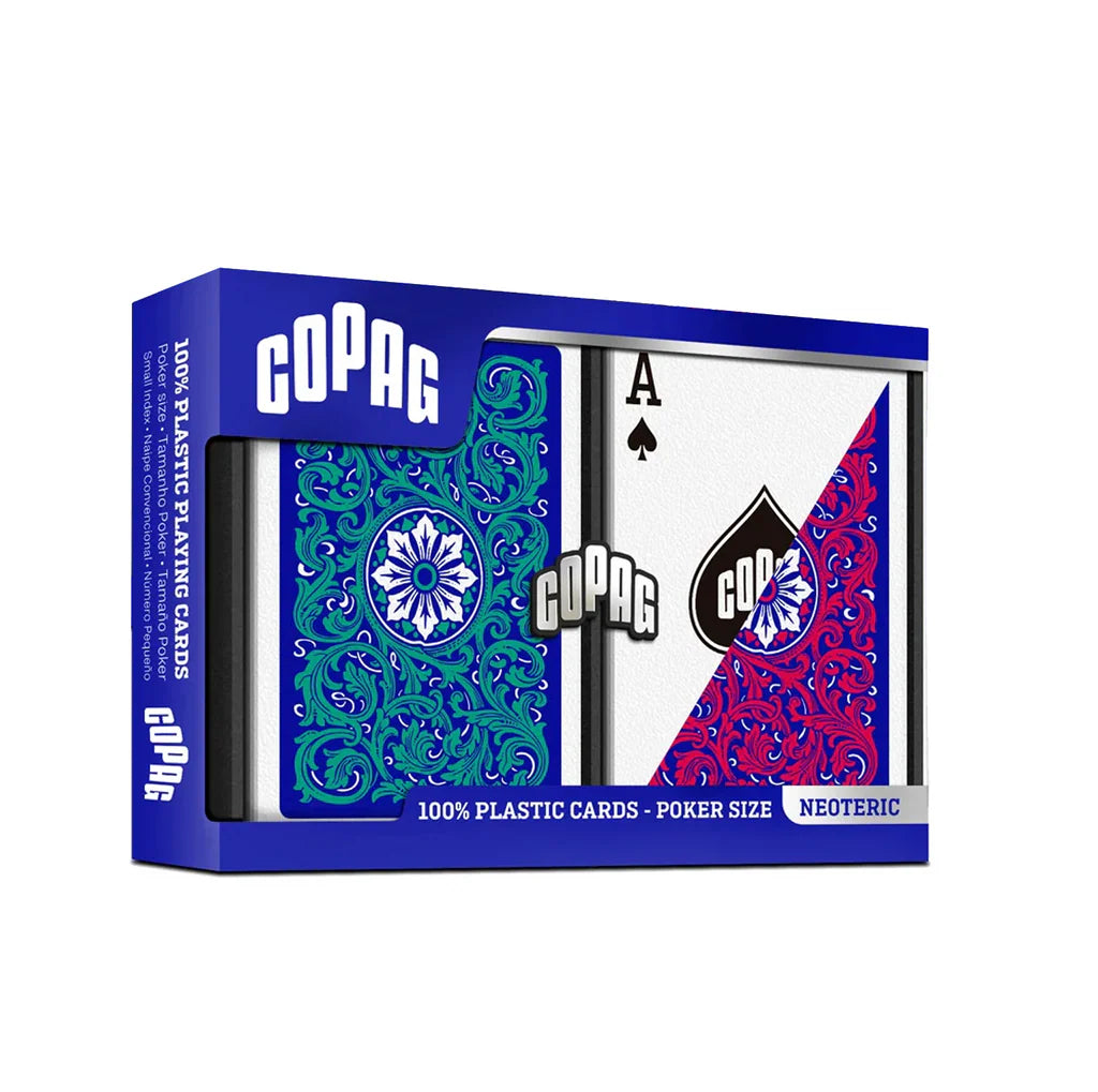 Copag Neoteric Poker Playing Cards Red/Green