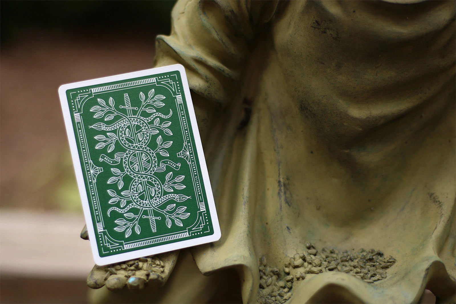 Theory 11 Green Monarch Playing Cards
