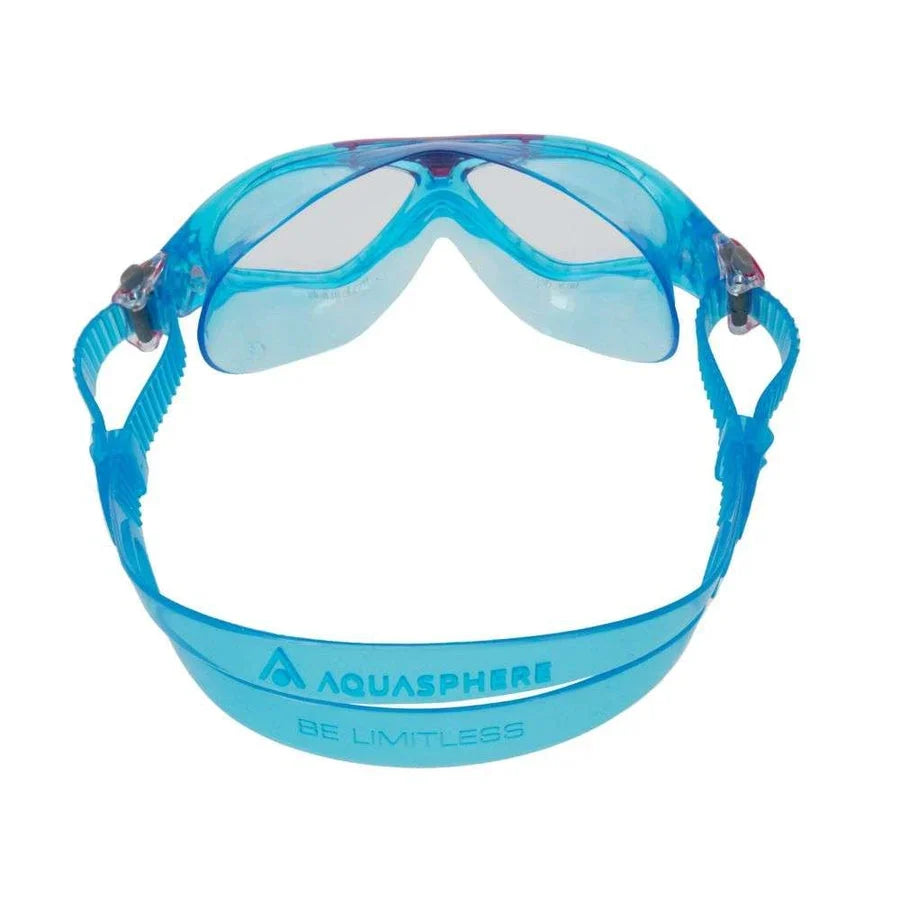Aquasphere Vista Junior Goggle Aqua Pink Clear Lens