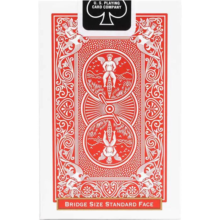 Bicycle Bridge Size Red Playing Cards