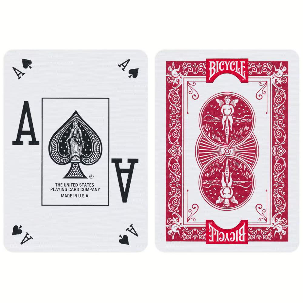 Bicycle Poker Peek Pro Playing Cards Red