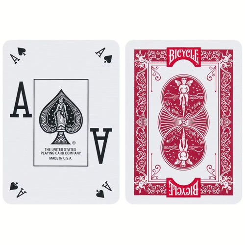 Bicycle Poker Peek Pro Playing Cards Red