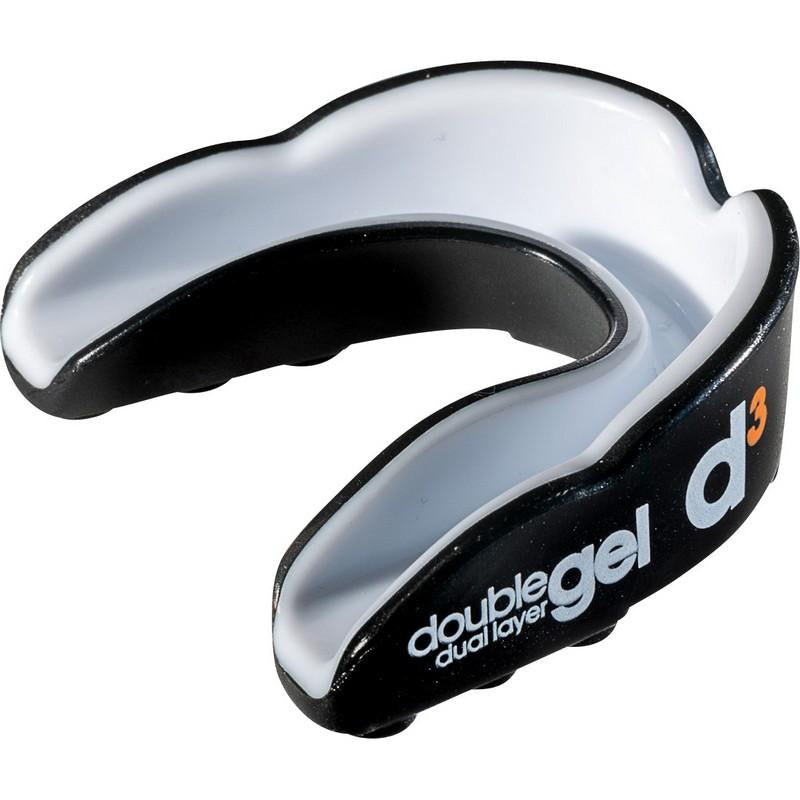 d3 Junior Double Gel Mouthguard Black White