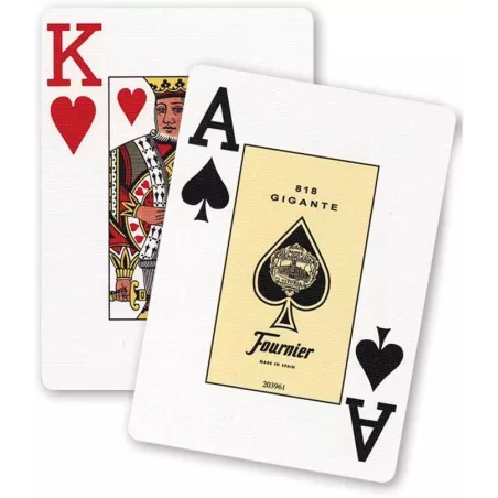 Fournier 818 Jumbo Index Premium Cards