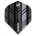 Winmau Rhino Standard Dart Flights Black Grey x 10