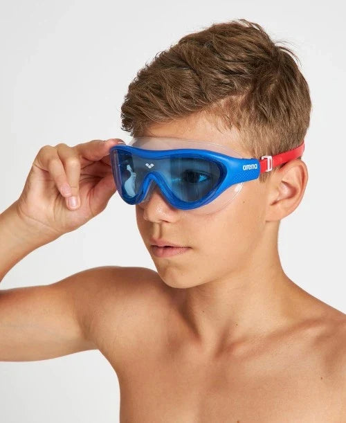 Arena The One Mask Junior Blue Blue Red