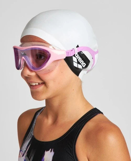 Arena The One Mask Junior Pink Pink Voilet