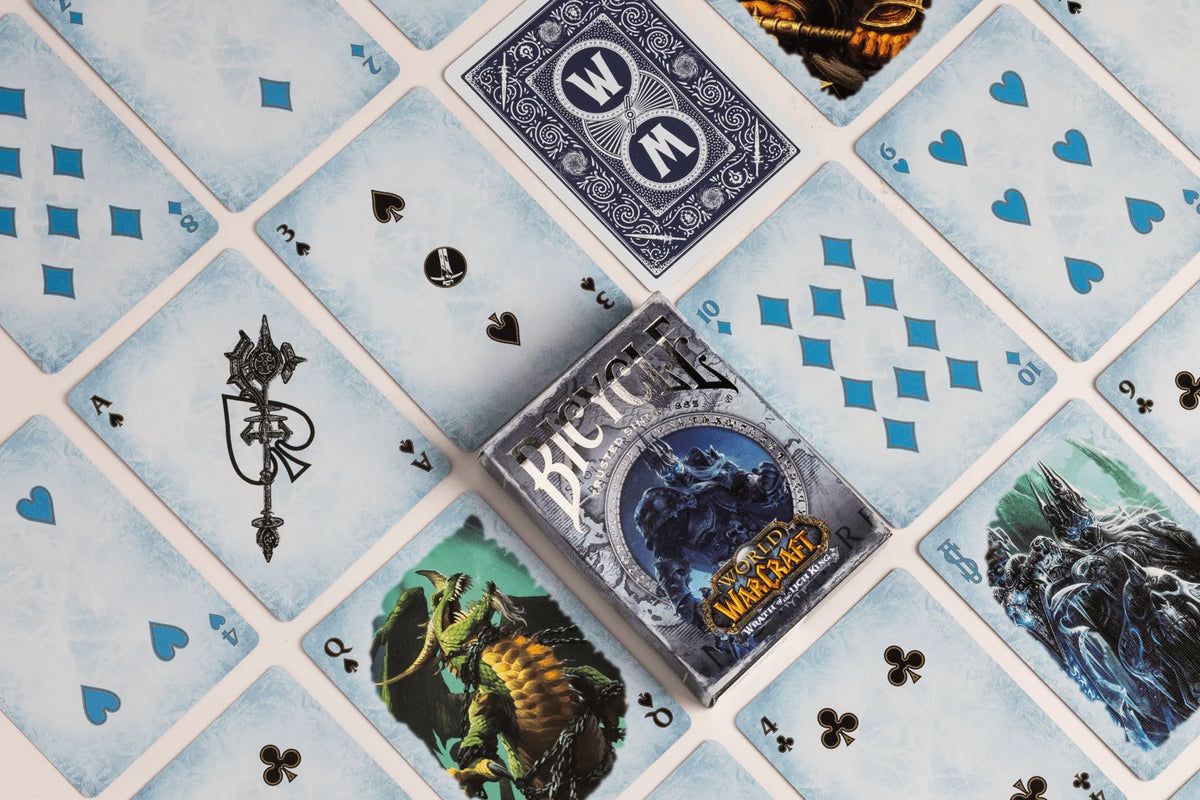 Bicycle World of Warcraft Cards Wrath of the Lich King Playing Cards