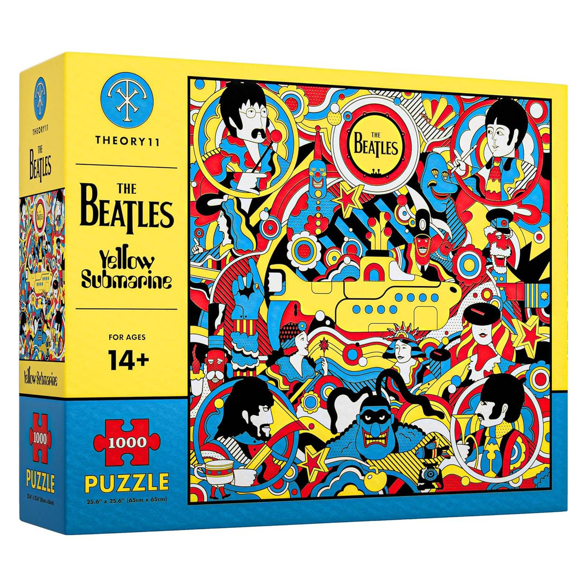 The Beatles Yellow Submarine Jigsaw Puzzle 1000 pcs. Theory11