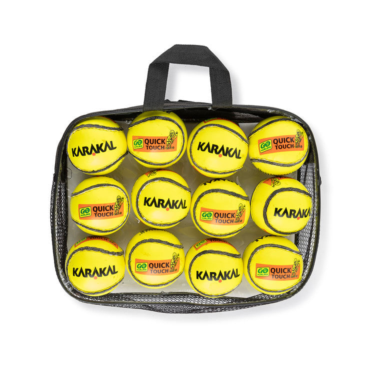 Karakal Quick Touch Sliotar - Yellow