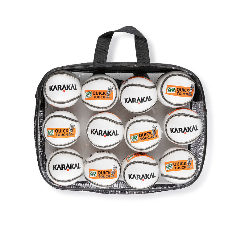 Karakal Quick Touch Sliotar - White