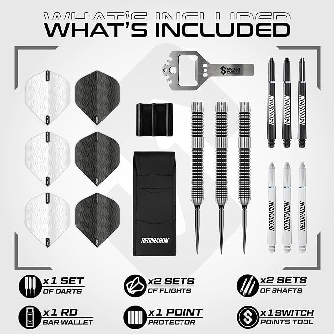Red Dragon Pegasus Switch Point Darts