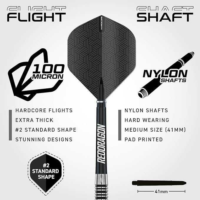 Red Dragon Pegasus Switch Point Darts