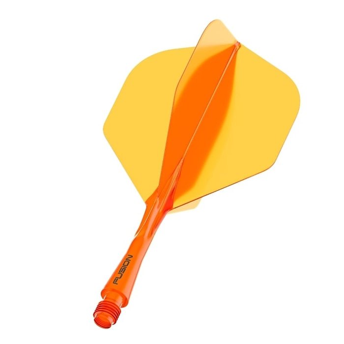 Winmau Fusion Integrated Flight & Shaft Orange