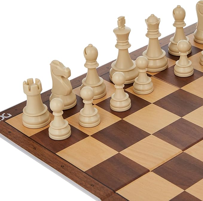 DGT Chess Starter Box Brown (Pieces, Board & DGT1002)