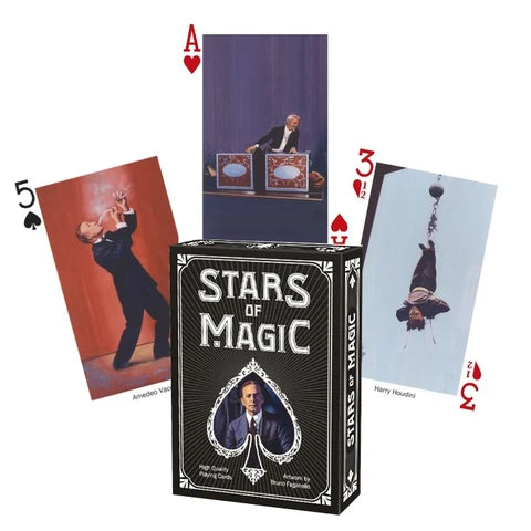 Stars of Magic Playing Cards