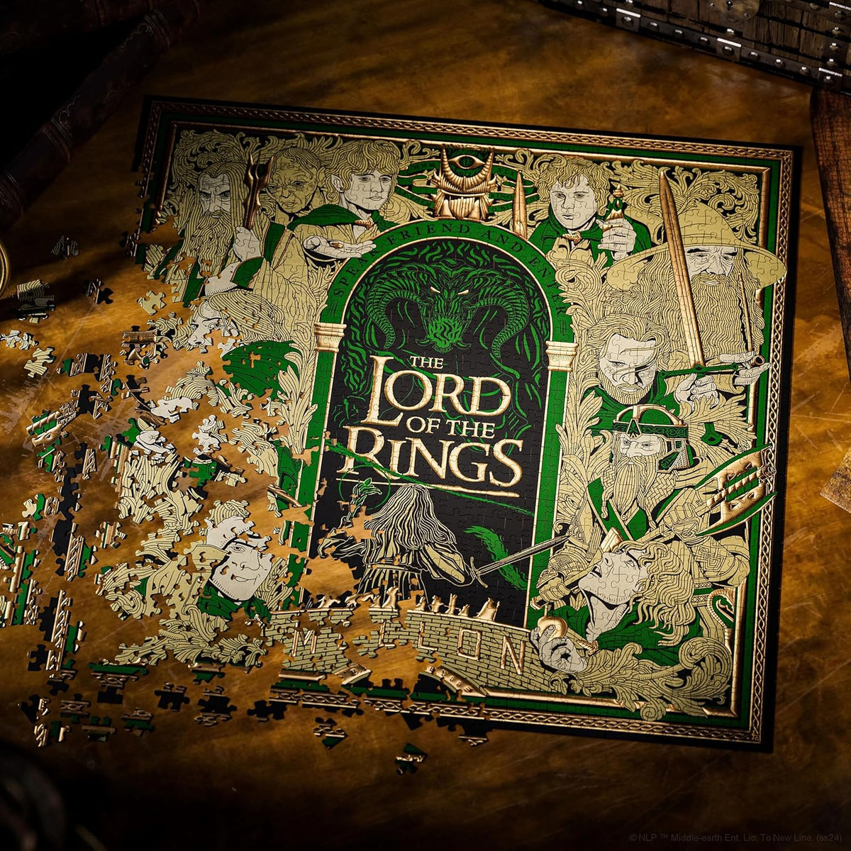 Theory11 The Lord of the Rings Jigsaw Puzzle 1000 pcs