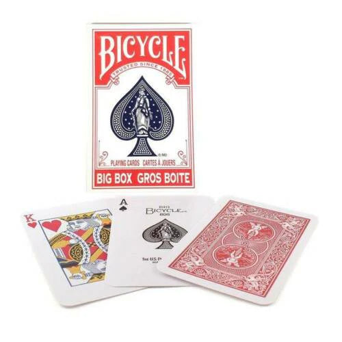 Bicycle Big Box Red Playing Cards
