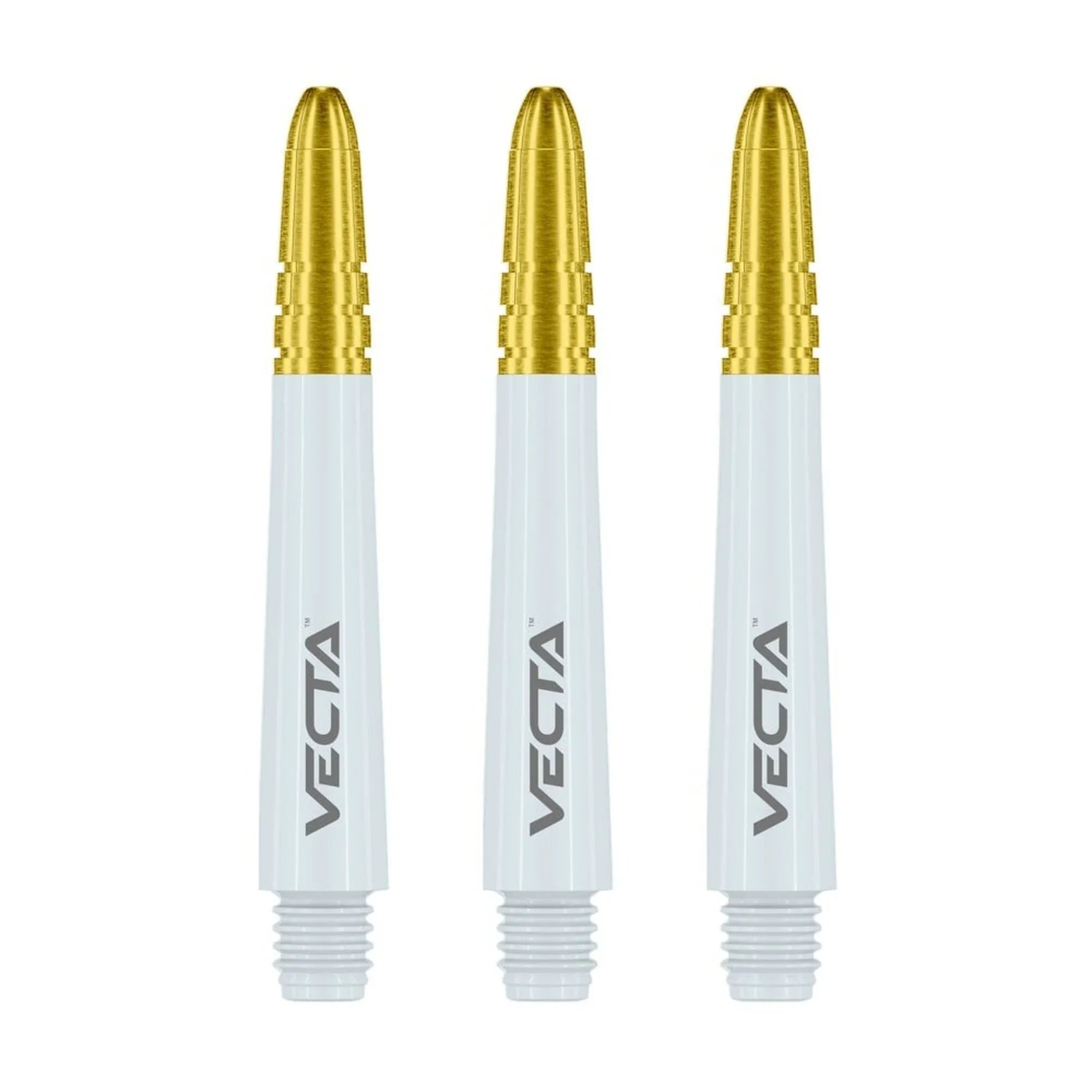 Winmau Vecta Shaft White Gold x10