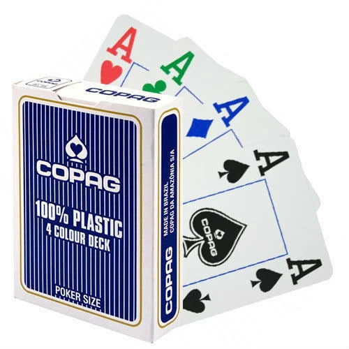 Copag 4 Colour poker cards